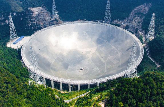 Teleskop Radio Terbesar di Dunia Saat ini
