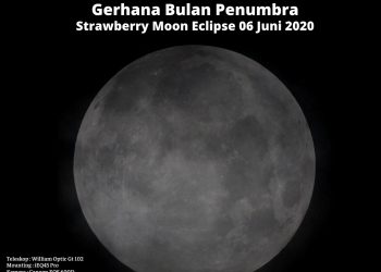 OIF UMSU Melakukan Pengamatan Gerhana Bulan Penumbra