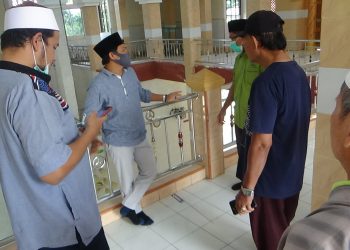 Pengukuran Arah Kiblat di Masjid Al – Muhajirin Perumnas Simalingkar Medan