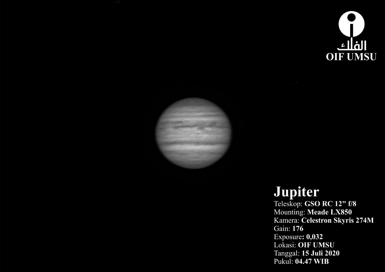 Oposisi Planet Jupiter tahun 2020 – OIF UMSU