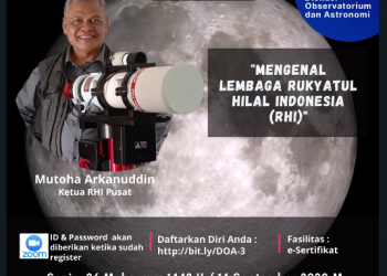 Mengenal RHI bersama Bapak Mutoha Arkanuddin dalam Diskusi Observatorium dan Astronomi (DOA-3) Tim OIF UMSU