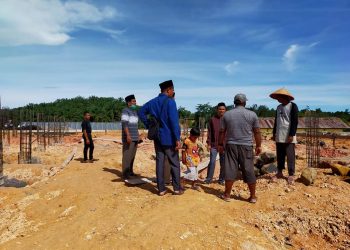 Pengukuran Arah Kiblat Masjid di Kabupaten Aceh Singkil