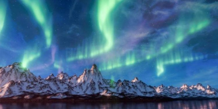 Aurora Pancaran Cahaya yang Langka