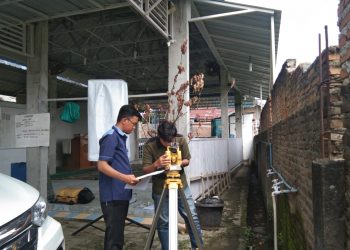 Pengukuran Arah Kiblat Masjid Taqwa Muhammadiyah Ranting Marelan