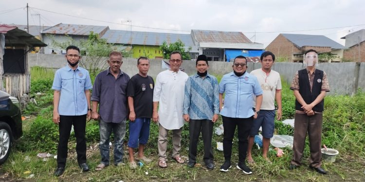 Pengukuran Arah Kiblat Masjid Perumahan Grand Algeria