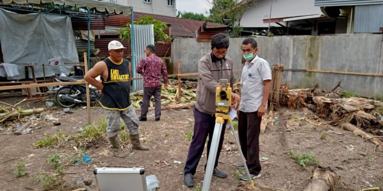 Pengukuran Arah Kiblat di Mushalla Taqwa Ranting Muhammadiyah Tanjung Sari Timur Medan