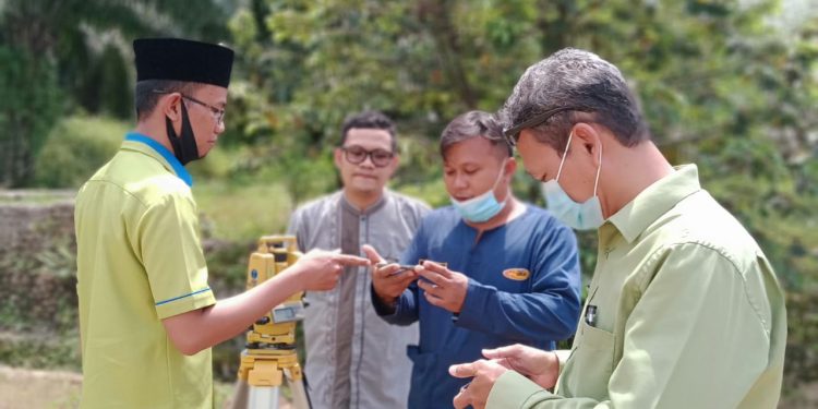 Pengukuran Arah Kiblat di Masjid Al-Ikhlas