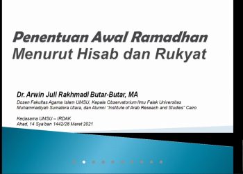 Kepala OIF UMSU Menjadi Narasumber Kajian Bersama Antara UMSU-IRDAK