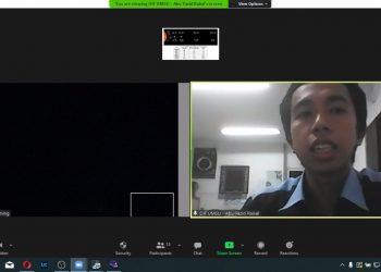 Tim OIF UMSU Menjadi Narasumber Bincang Santai dan Observasi Virtual Okultasi Planet Mars Oleh Bulan