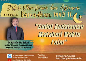 Sudut Kedalaman Matahari Waktu Fajar (DOA-13) Spesial Ramadhan.