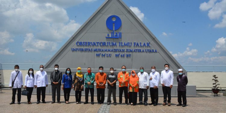 Kunjungan Istimewa Pusat Kesehatan Haji, Kemenkes dan Forum Kerukunan Umat Beragama (FKUB) Kota Medan.