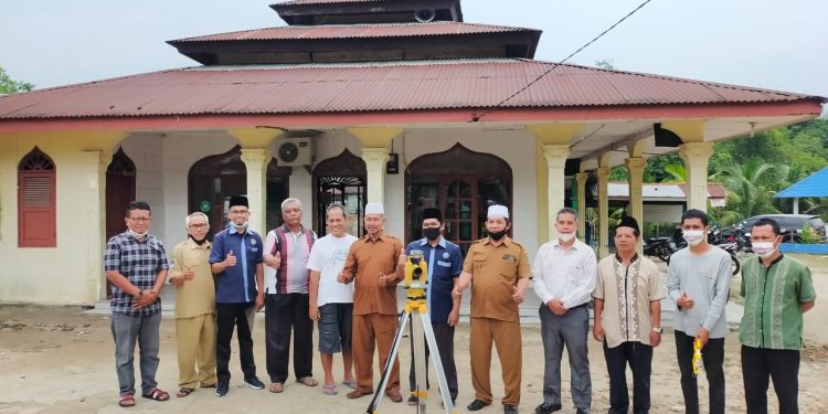 Pengukuran Kiblat Masjid Taqwa Bandar Selamat, Serbelawan