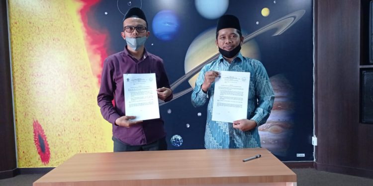 MoU OIF UMSU Bersama Ponpes Darrur Rahmah Sepadan, Aceh.
