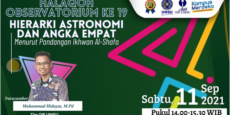 Observatorium Ilmu Falak UMSU Gelar Webinar Halaqoh Observatorium ke-19 Via Zoom