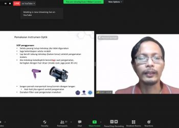 Maintenance Instrumen Observatorium Bersama Evan Irawan Akbar di DOA 17