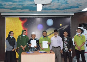 Penandatanganan Nota Kesepakatan OIF UMSU dan Pesantren Al-Azhar Lil Mukhtarin