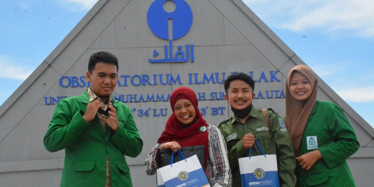 Prodi Falak UIN Alauddin Makassar Lakukan Kunjungan Temu Ramah Sekaligus Melakukan MoU Bersama OIF UMSU