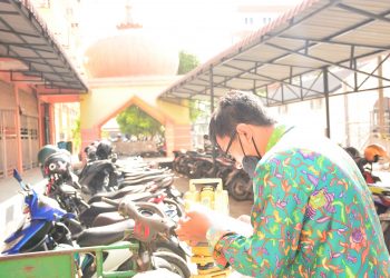 Pengakurasian Arah Kiblat di Mushalla Rusunawa UMSU