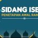Residu Penetapan Awal Ramadan 1443 H