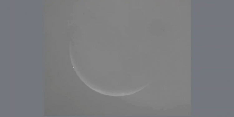 Pengamatan Okultasi Venus oleh Bulan 27 Mei 2022