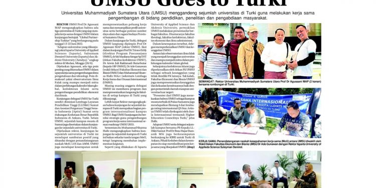 Kolaborasi Pengembangan Iptek UMSU Goes to Turki, serta OIF UMSU & Akdeniz University Turki Susun Kalender Islam Global