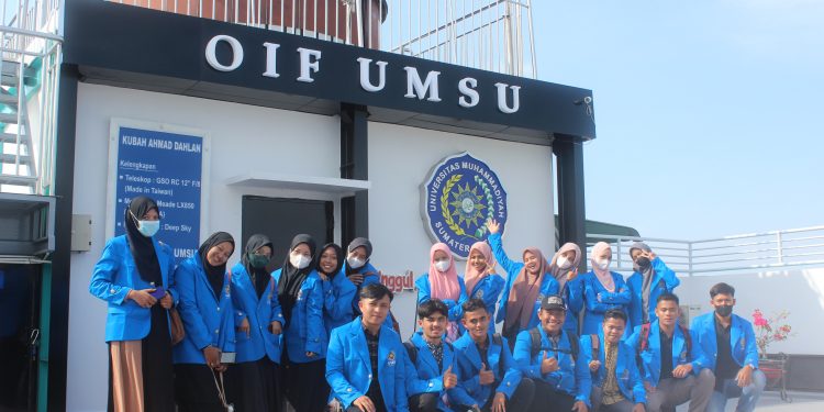 3 Kelas Rombongan Mahasiswa PAI UMSU Kunjungi OIF UMSU
