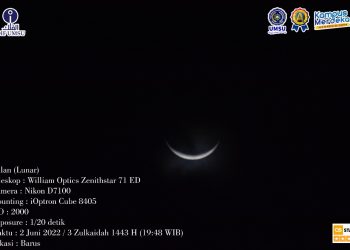 Pengamatan Hilal Awal Bulan Zulkaidah 1443