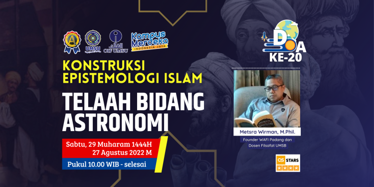 Konstruksi Epistemologi Islam Telaah Bidang Astronomi – DOA 20