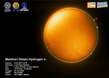 Matahari dalam Hydrogen Alpha