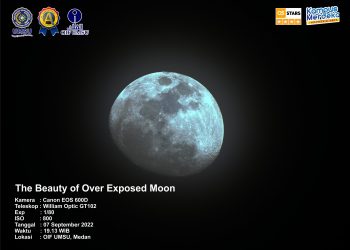 Over Exposed Moon
