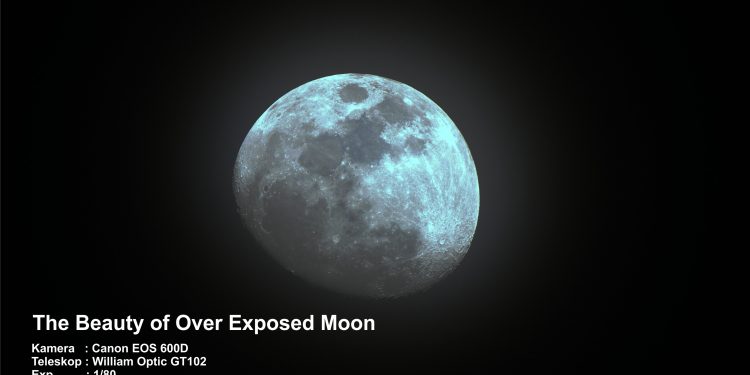 Over Exposed Moon