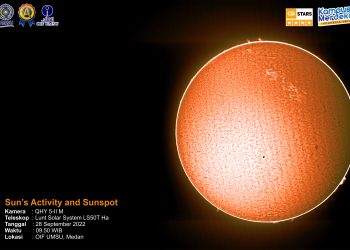 Sun in Hydrogen Alpha September 28th, 2022