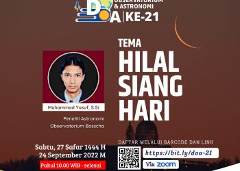 Hilal Siang Hari (DOA ke-21)