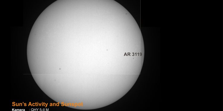 Sun Spot Activity 15 Oktober 2022