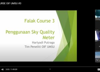 OIF UMSU Memberi Pelatihan SQM untuk Mahasiswa Prodi Ilmu Falak IAIN Lhokseumawe
