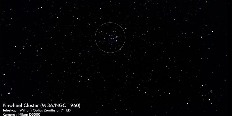 Pinwheel Cluster (Messier 36)
