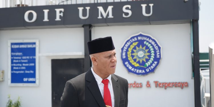 Mantan Bupati Aceh Tengah Berkunjung Ke OIF UMSU