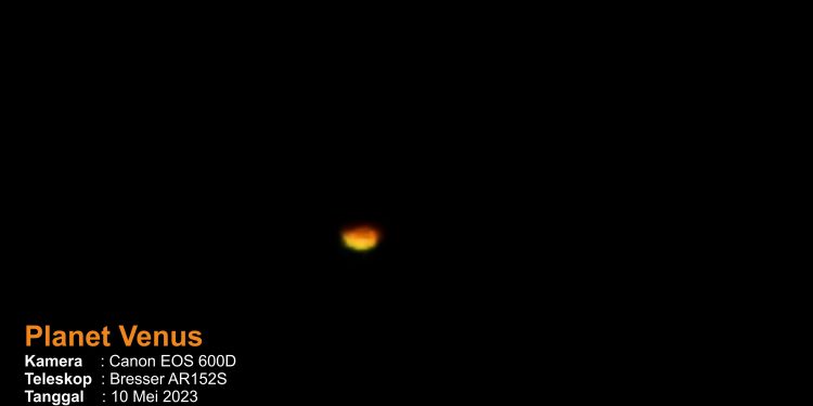 Planet Venus 10 Mei 2023