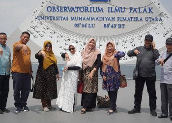 Rombongan Kepala Sekolah SMA N Pekanbaru Kunjungi OIF UMSU