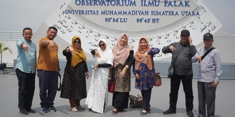 Rombongan Kepala Sekolah SMA N Pekanbaru Kunjungi OIF UMSU