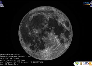 Bulan Purnama 29 September menjadi Supermoon terakhir tahun ini, apakah benar demikian?