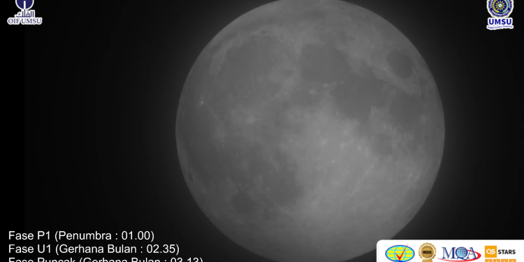 Pada 29 Oktober 2023 Terjadi Fenomena Gerhana Bulan Parsial, Mulai Pukul 01.00 – 05.24 WIB.