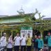 Tim OIF UMSU Akurasikan Arah Kiblat Masjid di SMAN 13 Medan
