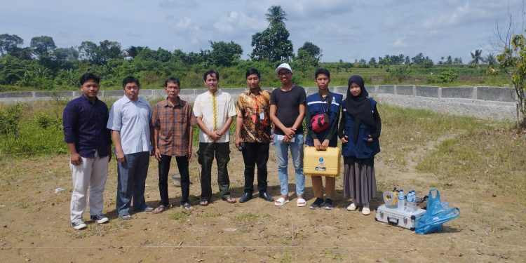 Pengukuran Arah Kiblat di Masjid Al Ikhwan Tanjung Selamat