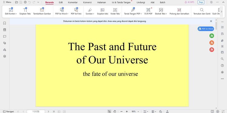“Past and Future of Our Universe”, Halaqah Ke-30