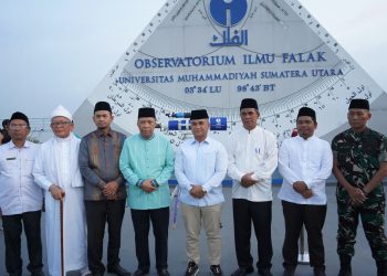 Pemko Medan Bersama OIF UMSU Pantau Hilal Ramadhan 1445 H