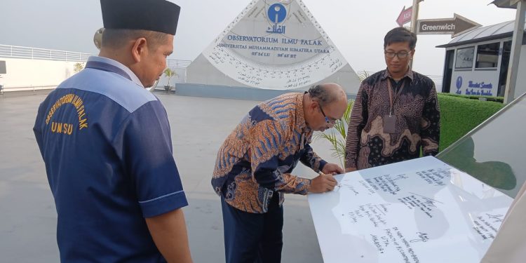 Tim Asesor Prodi Doktor Ilmu Hukum UMSU Kunjungi OIF UMSU