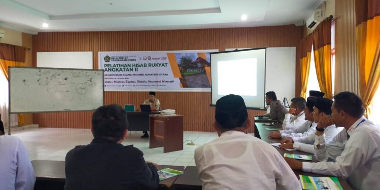 Kepala OIF UMSU Menjadi Narasumber Pelatihan Hisab dan Rukyat di BDK Medan