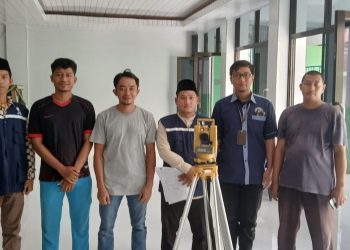 Pengukuran Arah Kiblat di Masjid Taqwa Muhammadiyah Ranting Dwikora