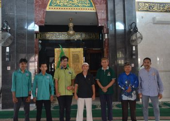 Pengakurasian Arah Kiblat di Masjid Muslimin